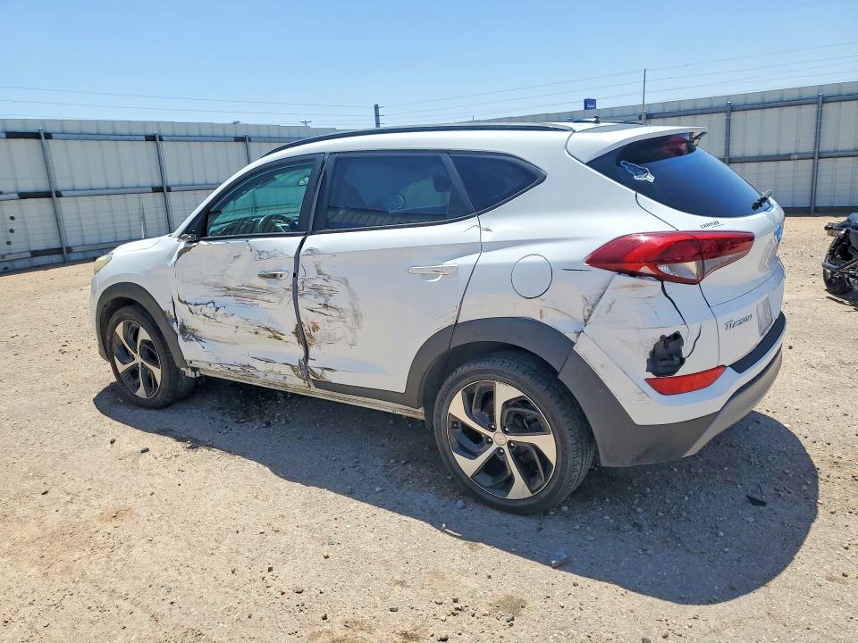 2017 Hyundai Tucson VIN KM8J33A25HU468996 COPART salvage auction — SIDE, Tx - Certificate Of Title, sold $100 on 2026-07-28 (photo 2)