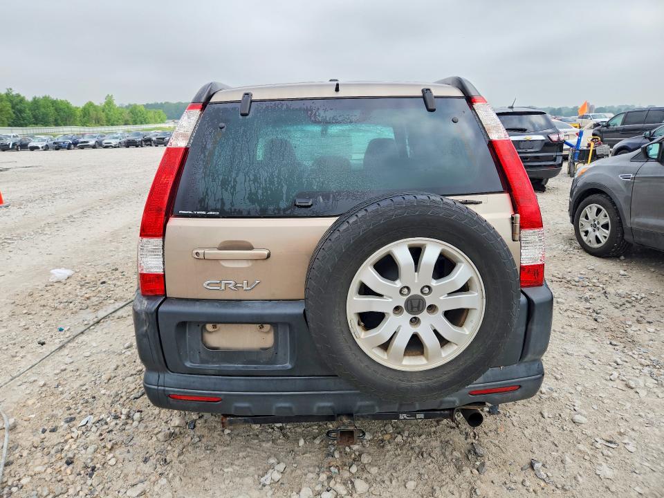 2005 Honda Cr-v VIN SHSRD78865U326384 COPART salvage auction — FRONT END, Mi - Certificate Of Title, sold $1,100 on 2026-07-23 (photo 6)