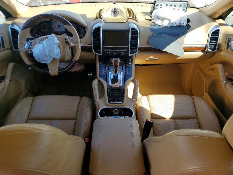 2012 Porsche Cayenne VIN WP1AE2A24CLA93947 COPART salvage auction — FRONT END, Ca - Salvage Certificate, sold $1,700 on 2026-07-29 (photo 8)