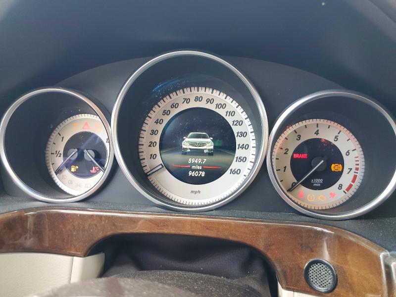 2014 Mercedes-benz E-klasse VIN WDDHF5KB2EA971117 COPART salvage auction — FRONT END, Tx - Certificate Of Title, sold $3,050 on 2026-08-07 (photo 9)