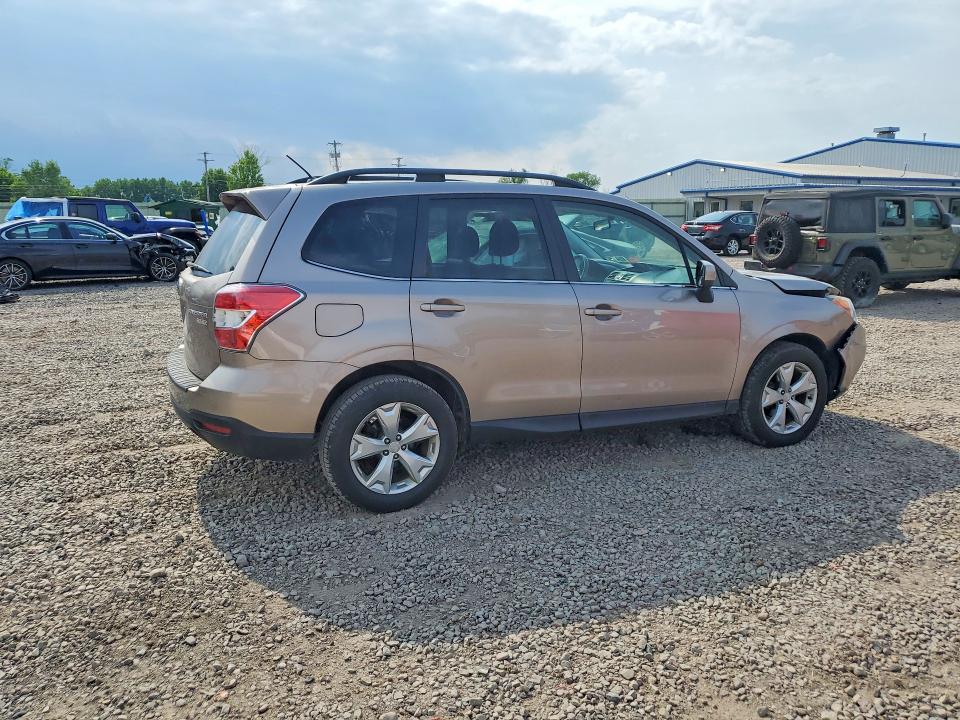 2015 Subaru Forester VIN JF2SJAKC5FH469924 COPART salvage auction — FRONT END, NY - MV-907A SALVAGE CERTIFICATE, sold $500 on 2026-07-29 (photo 3)