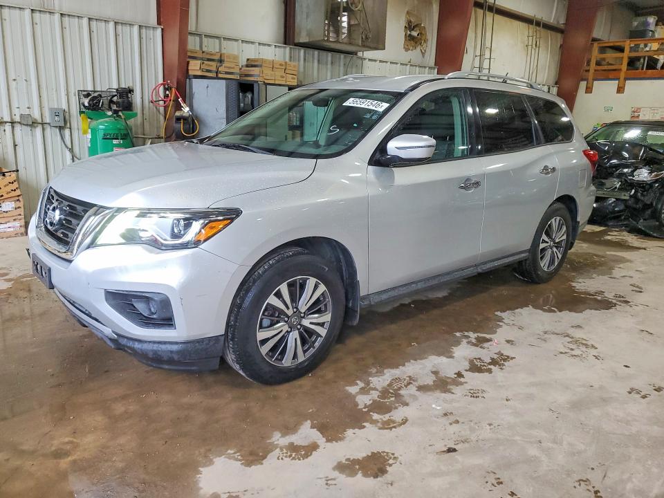 2017 Nissan VIN 5N1DR2MNXHC606162 COPART salvage auction — FRONT END, Ca - Certificate Of Title, sold $2,400 on 2026-07-28 (photo 1)