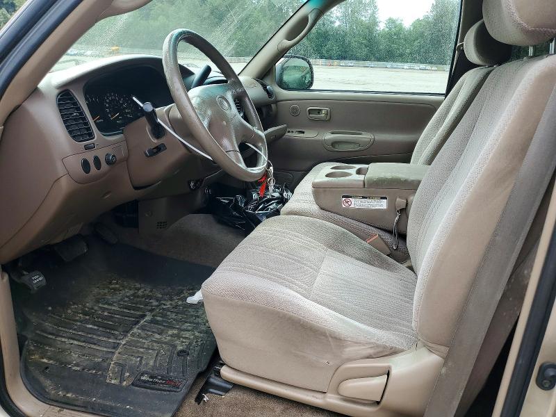 2002 Toyota Tundra VIN 5TBRN34132S277828 COPART salvage auction — FRONT END, Wa - Vehicle Cert Of Ownership-Titl, sold $2,000 on 2026-07-06 (photo 7)