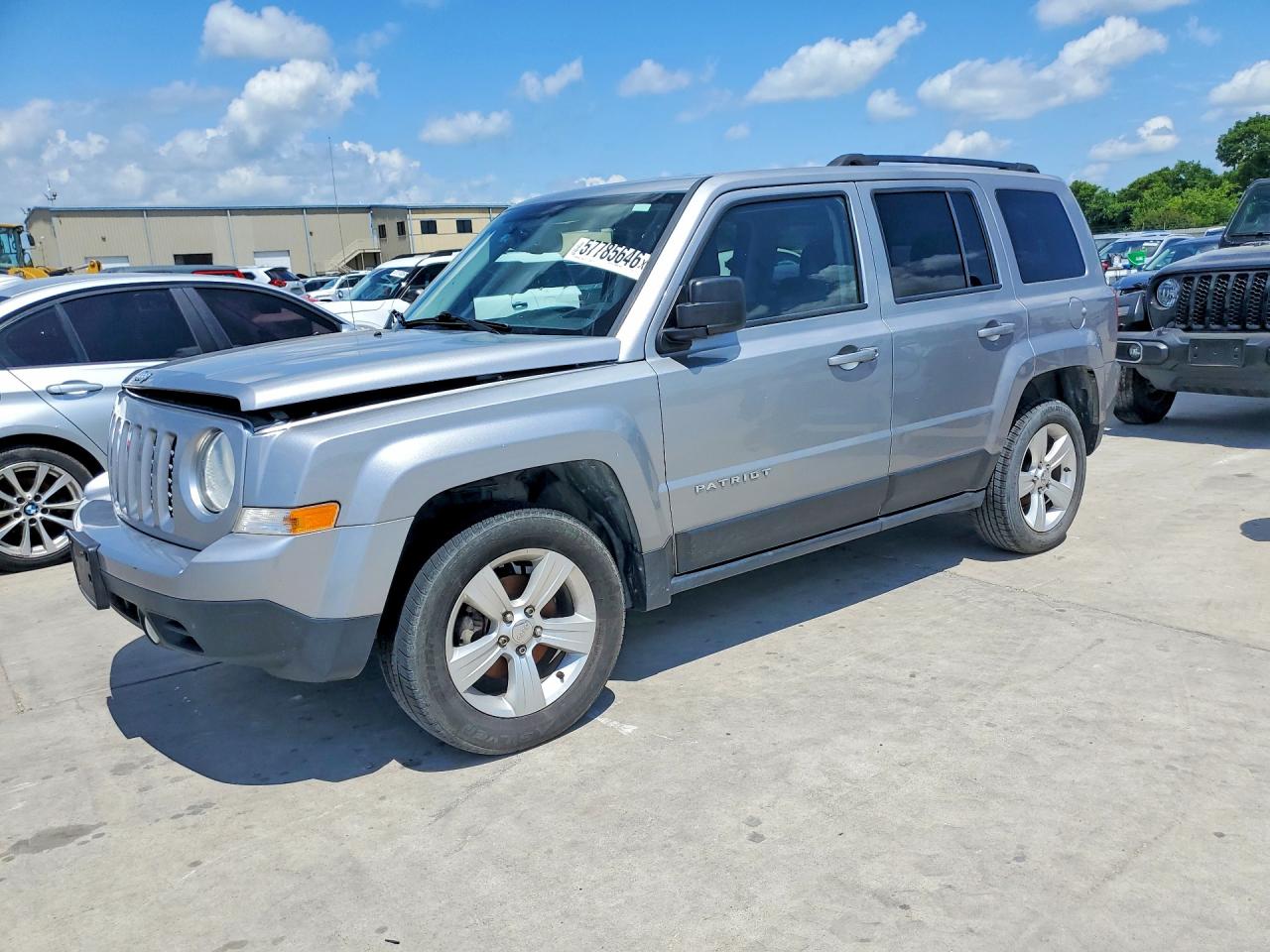2017 Jeep Patriot VIN 1C4NJRFB8HD174712 COPART salvage auction — Front End, TX - CERTIFICATE OF TITLE, sold $850 on 2026-07-03 (photo 1)