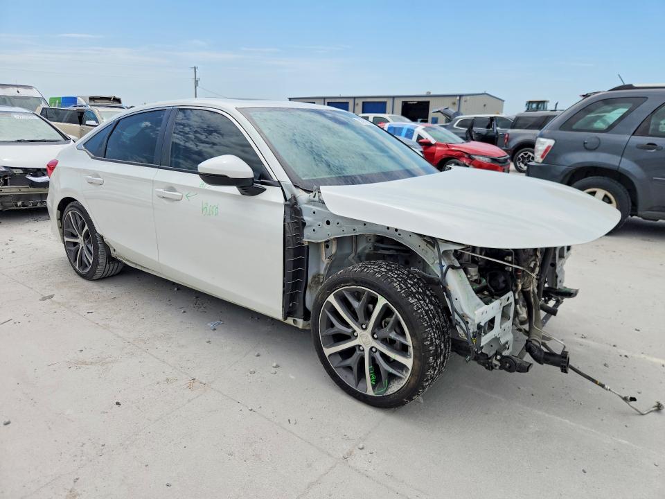 2023 Honda Civic VIN 2HGFE1F90PH324287 COPART salvage auction — FRONT END, TX - SALVAGE VEHICLE TITLE, sold $7,200 on 2026-07-28 (photo 4)