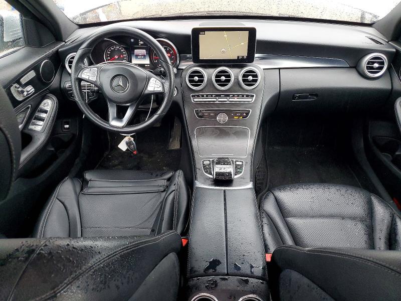 2015 Mercedes-benz C class VIN 55SWF4KB7FU028241 COPART salvage auction — ROOF, On - Permit No Brand - Unfit, sold $6,000 on 2026-07-09 (photo 8)