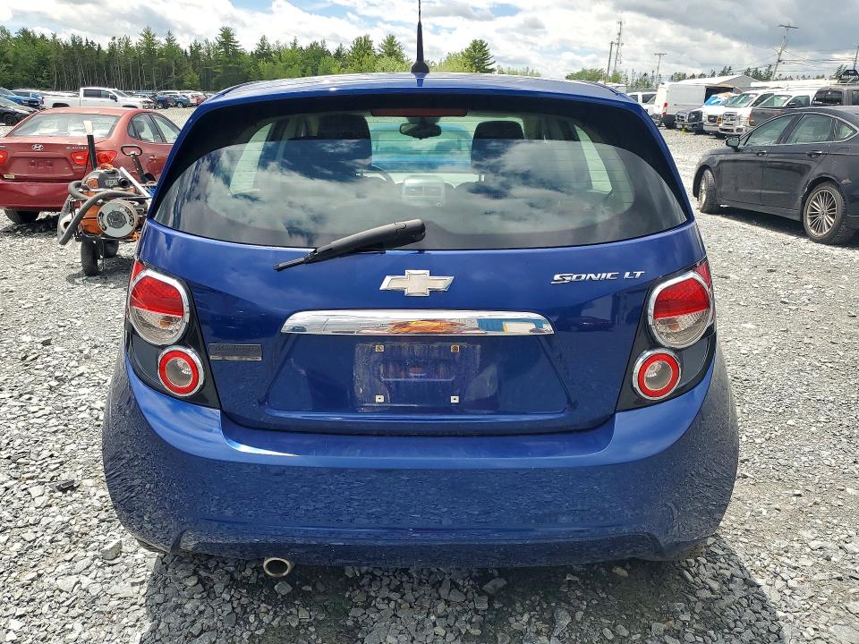 2013 Chevrolet SONIC VIN 1G1JC6EH6D4186891 COPART salvage auction — FRONT END, Ns - Cert Of Registration, sold $375 on 2026-07-09 (photo 6)