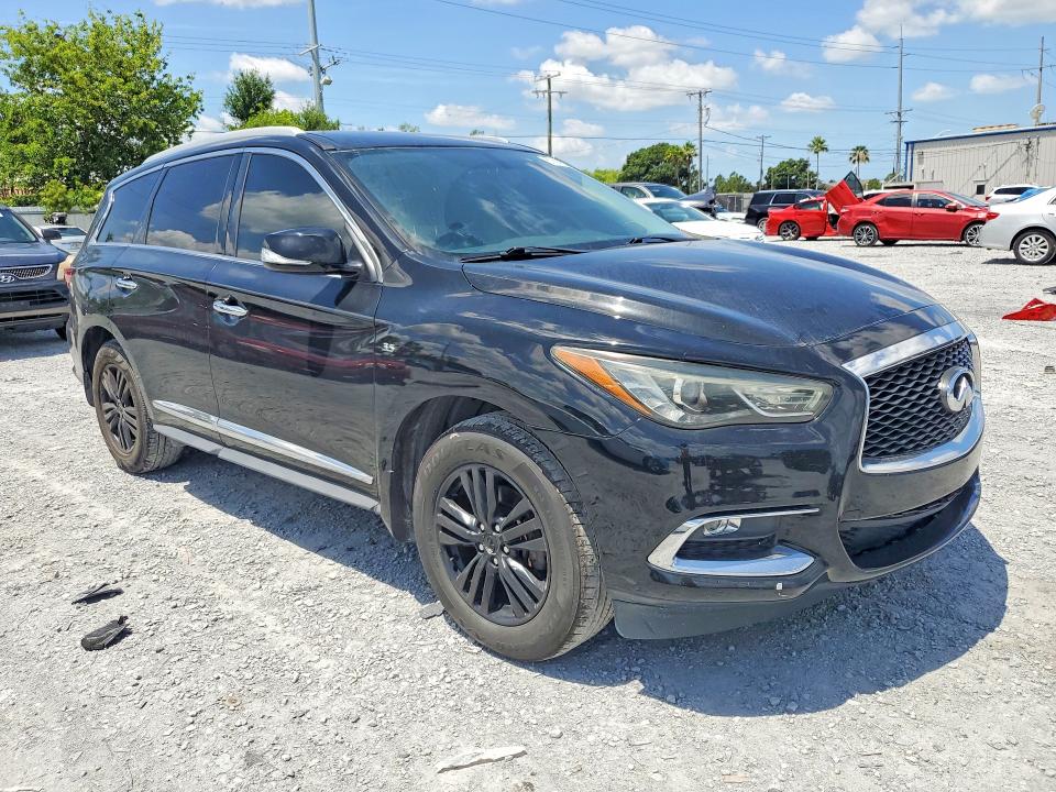 2017 Infiniti Qx60 VIN 5N1DL0MN5HC504595 COPART salvage auction — MINOR DENT/SCRATCHES, Fl - Certificate Of Title (P), sold $700 on 2026-07-10 (photo 4)