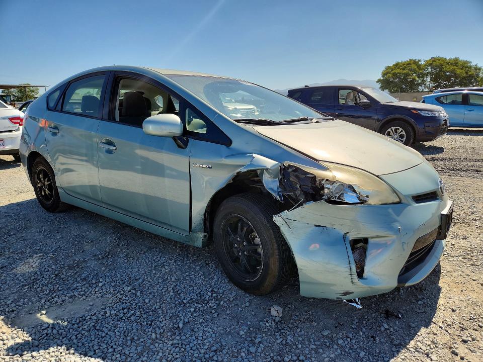 2012 Toyota VIN JTDKN3DU4C5376605 COPART salvage auction — FRONT END, Ca - Salvage Certificate, sold $975 on 2026-07-28 (photo 4)