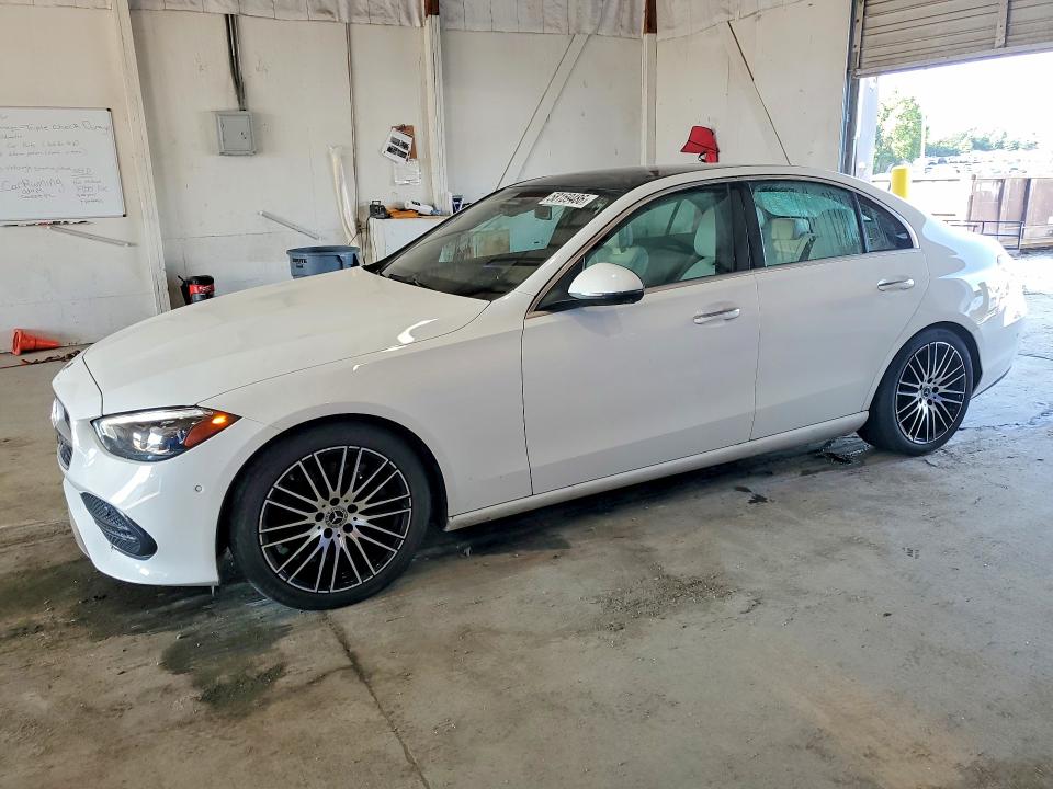 2022 Mercedes-benz C-klasse VIN W1KAF4HB7NR015376 COPART salvage auction — WATER/FLOOD, Ky - Cert Of Title-Salvage Water, sold $7,100 on 2026-07-27 (photo 1)