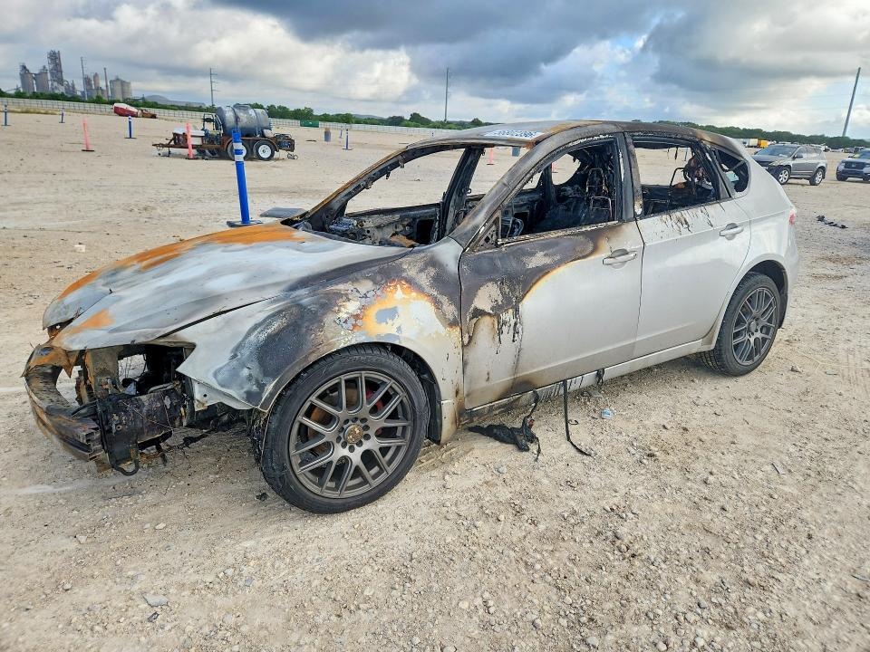 2011 Subaru Impreza VIN JF1GH6A63BH822931 COPART salvage auction — BURN, Tx - Nonrepairable Title, sold $100 on 2026-07-09 (photo 1)