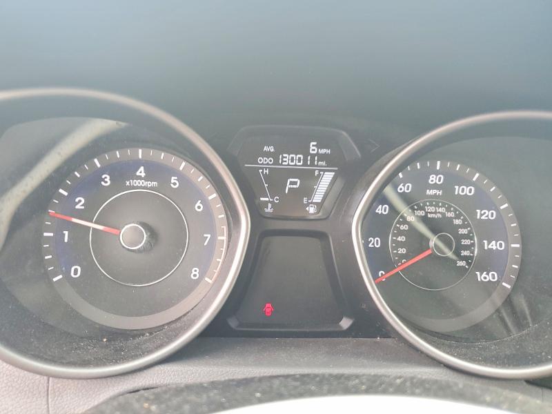 2013 Hyundai Elantra VIN 5NPDH4AE2DH205534 COPART salvage auction — FRONT END, Tx - Salvage Vehicle Title, sold $1,050 on 2026-07-02 (photo 9)