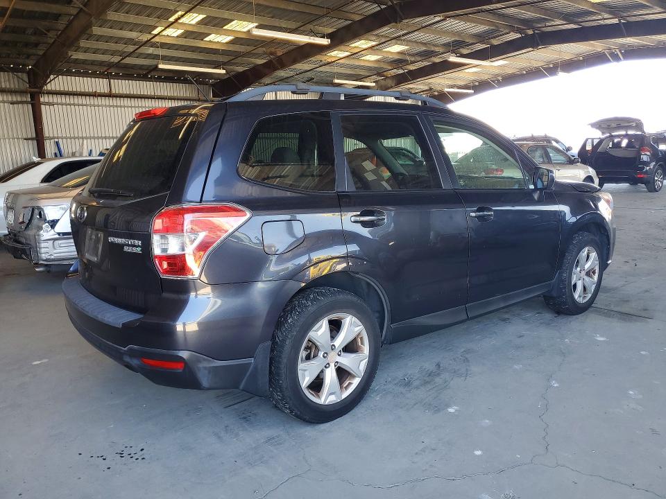 2014 Subaru Forester VIN JF2SJAEC4EH547748 COPART salvage auction — FRONT END, Ca - Salvage Certificate, sold $925 on 2026-07-02 (photo 3)