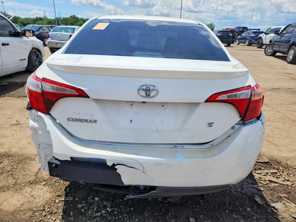 2016 Toyota Corolla VIN 2T1BURHE8GC712788 COPART salvage auction — FRONT END, Mi - Dealer Only Clean Title (P), sold $2,100 on 2026-07-02 (photo 6)