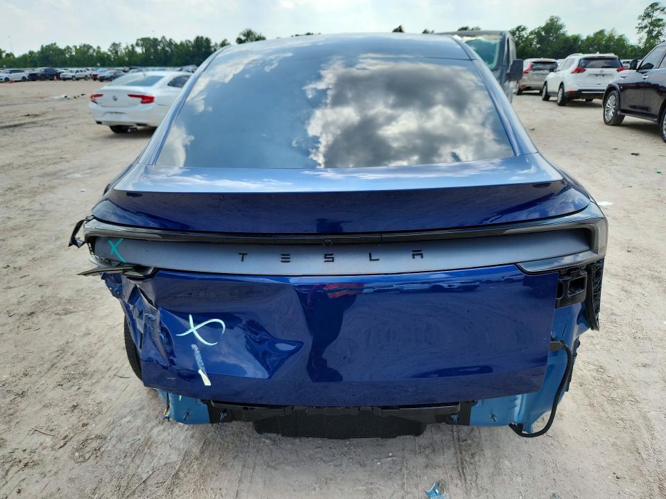 2026 Tesla Model y VIN 7SAYGDED2TA431480 COPART salvage auction — REAR END, Tx - Salvage Vehicle Title, sold $16,400 on 2026-07-14 (photo 6)