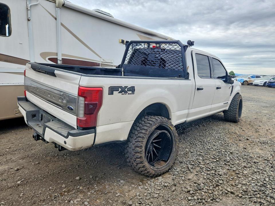2017 Ford F350 VIN 1FT8W3BT8HEC64009 COPART salvage auction — FRONT END, ID - SALVAGE CERTIFICATE OF TITLE, sold $14,800 on 2026-09-08 (photo 3)