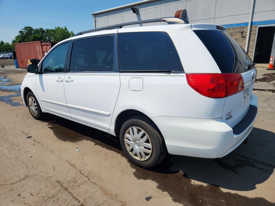 2010 Toyota Sienna VIN 5TDKK4CC2AS298873 COPART salvage auction — SIDE, CT - CERT OF TITLE-SALVAGE, sold $950 on 2026-07-10 (photo 2)