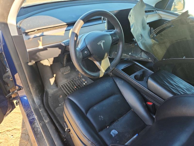 2023 Tesla Model y VIN 7SAYGAEE3PF789056 COPART salvage auction — FRONT END, Mi - Scrap Certificate Of Title, sold $2,550 on 2026-07-24 (photo 8)