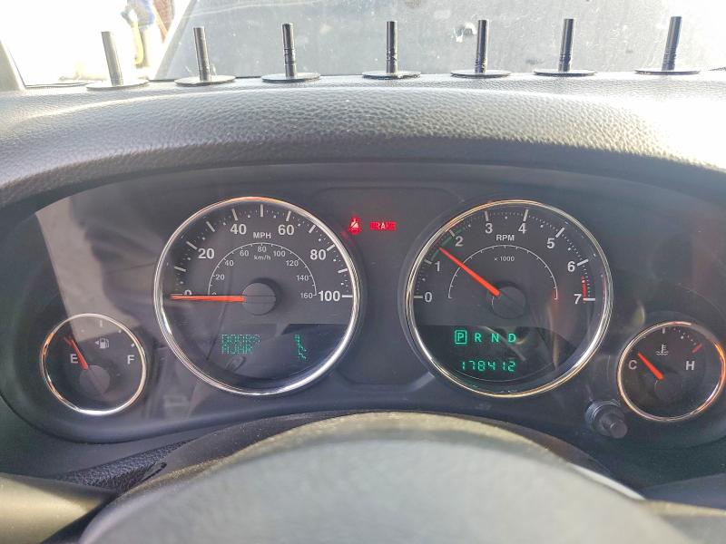 2014 Jeep Wrangler unlimited VIN 1C4BJWDG8EL120036 COPART salvage auction — ALL OVER, Mo - Salvage Certificate Of Title, sold $50 on 2026-08-10 (photo 9)