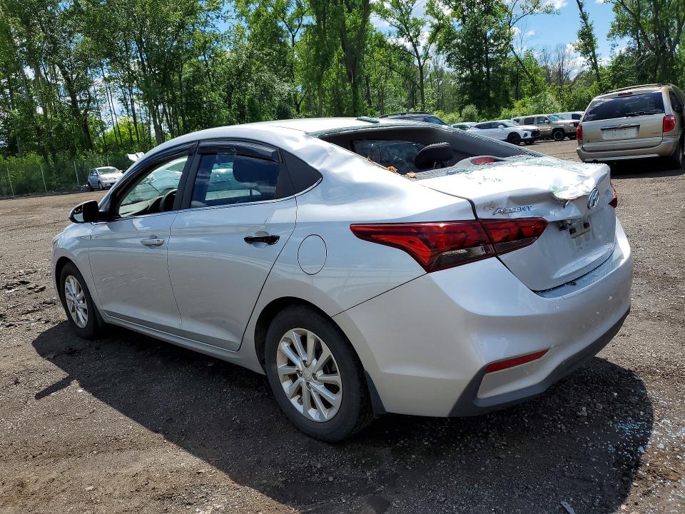 2019 Hyundai Accent VIN 3KPC24A36KE073553 COPART salvage auction — ROOF, Ct - Cert Of Title-Salvage, sold $2,200 on 2026-07-10 (photo 2)