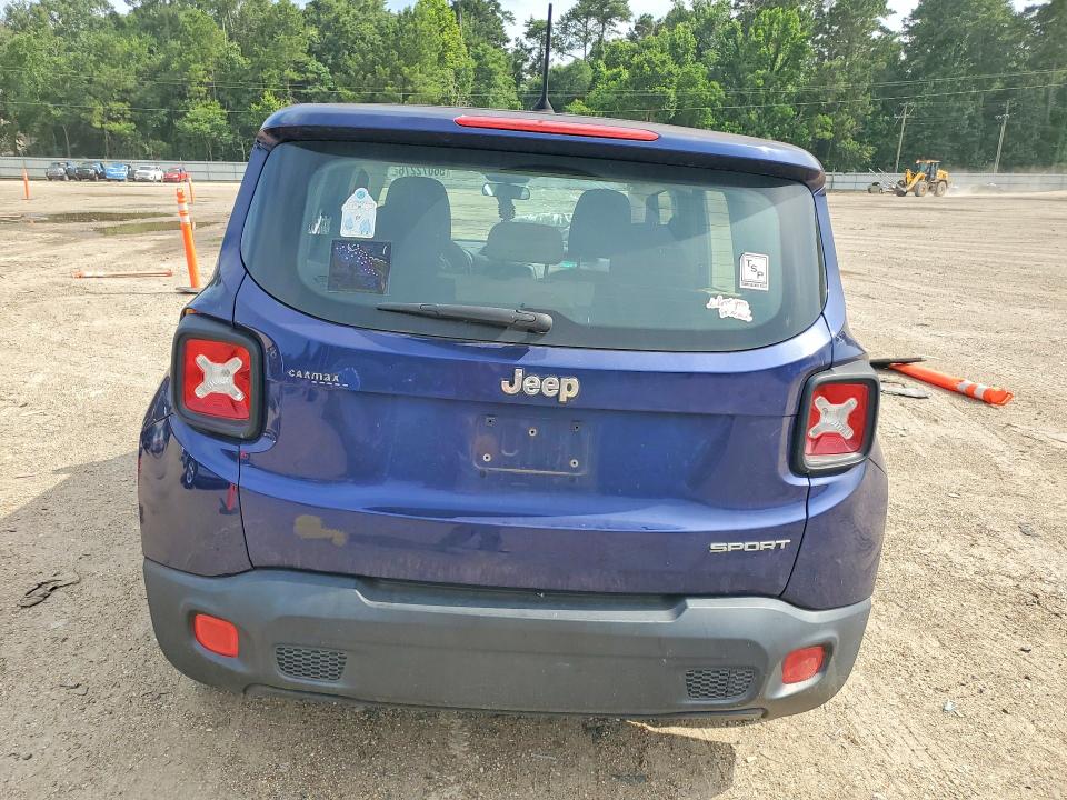 2017 Jeep VIN ZACCJAAB4HPF51327 COPART salvage auction — SIDE, La - Cert Of Title-Salvage, sold $1,400 on 2026-07-02 (photo 6)