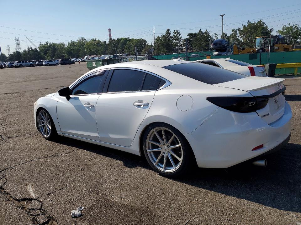 2015 Mazda 6 VIN JM1GJ1W53F1193199 COPART salvage auction — HAIL, Co - Certificate Of Title, sold $275 on 2026-07-28 (photo 2)