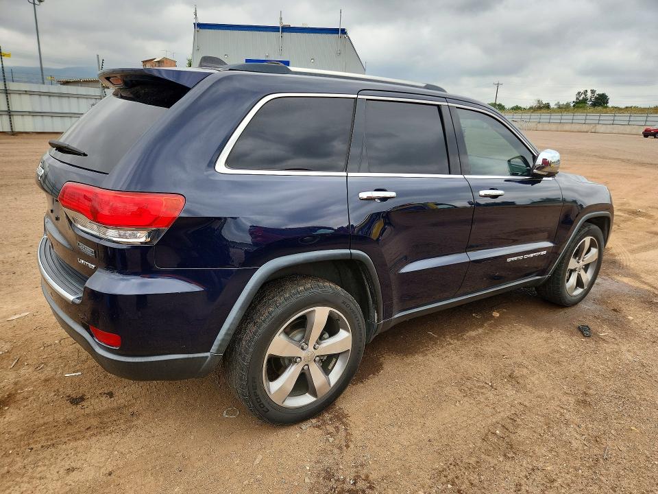 2015 Jeep VIN 1C4RJFBG3FC628806 COPART salvage auction — HAIL, Co - Certificate Of Title, sold $6,600 on 2026-07-29 (photo 3)