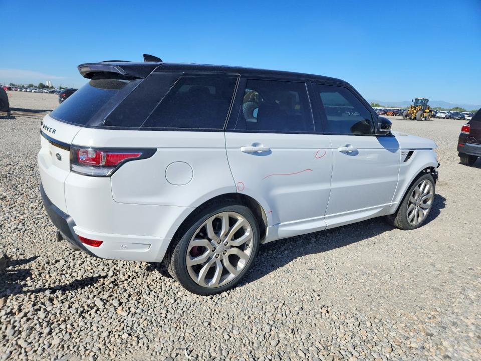 2017 Land rover RANGE ROVER VIN SALWV2FV7HA142077 COPART salvage auction — FRONT END, Co - Public - Salvage Title, sold $7,900 on 2026-07-07 (photo 3)