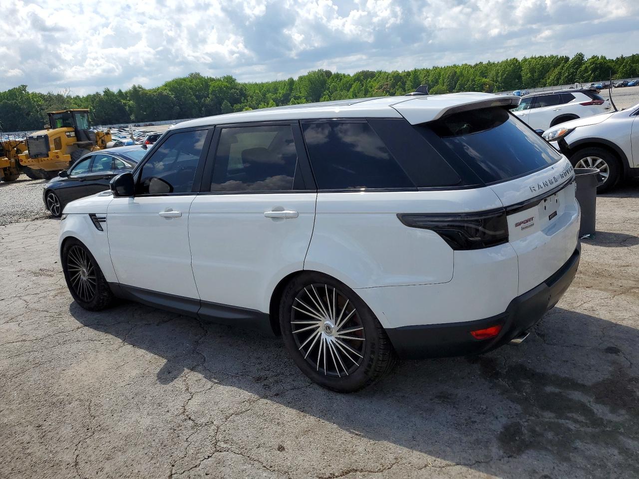 2016 Land Rover Range Rover Sport VIN SALWR2EF0GA554662 COPART salvage auction — Normal Wear, TN - CERTIFICATE OF TITLE, sold $8,500 on 2026-07-09 (photo 2)