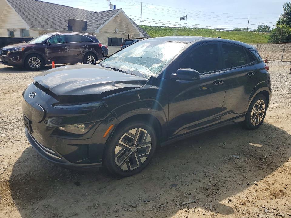 2023 Hyundai Kona VIN KM8K33AGXPU183242 COPART salvage auction — FRONT END, Oh - Cert Of Title-Salvage, sold $8,800 on 2026-08-19 (photo 1)