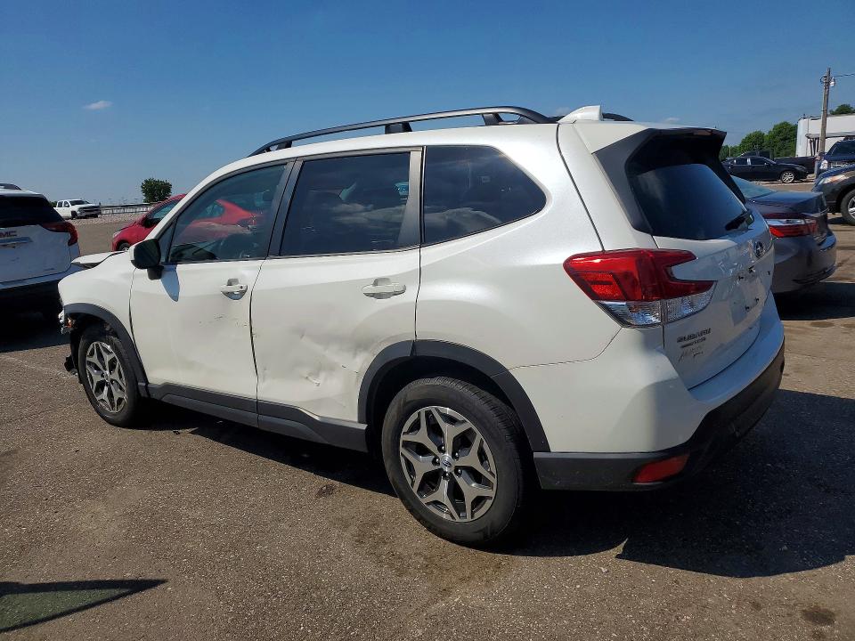 2022 Subaru Forester VIN JF2SKADC3NH435179 COPART salvage auction — FRONT END, Mn - Cert Of Title-Salvage, sold $6,400 on 2026-07-14 (photo 2)