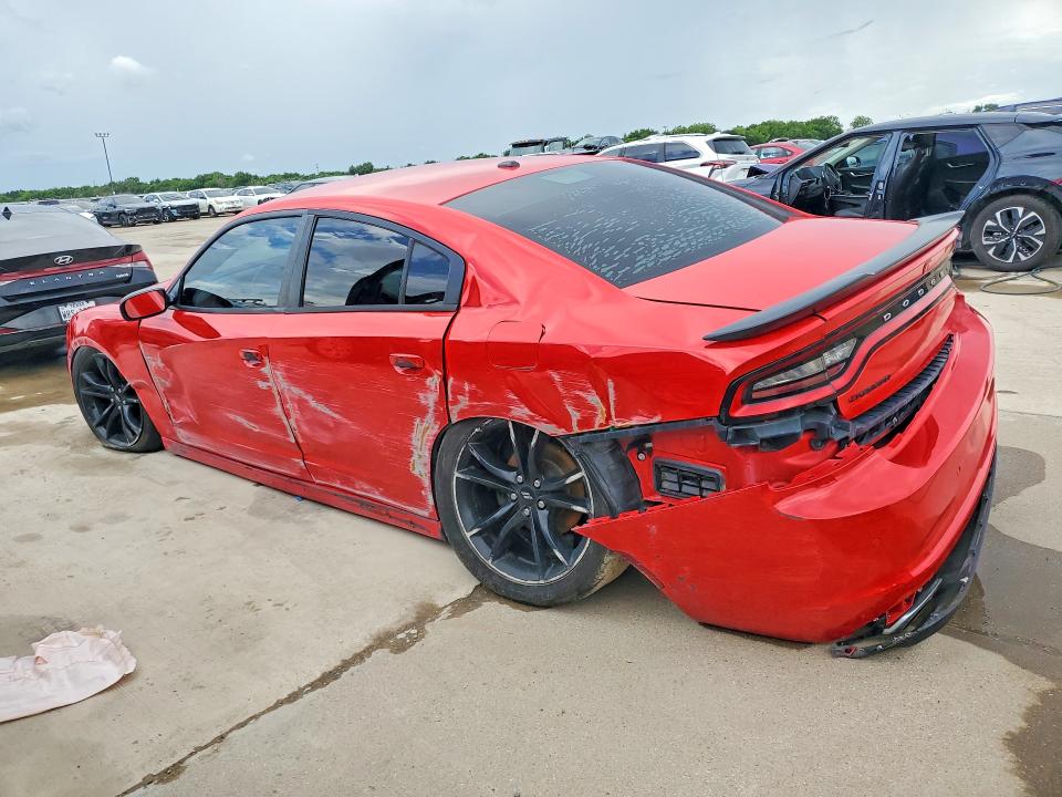 2018 Dodge Charger VIN 2C3CDXBG9JH227029 COPART salvage auction — FRONT END, TX - CERTIFICATE OF TITLE, sold $1,150 on 2026-07-09 (photo 2)