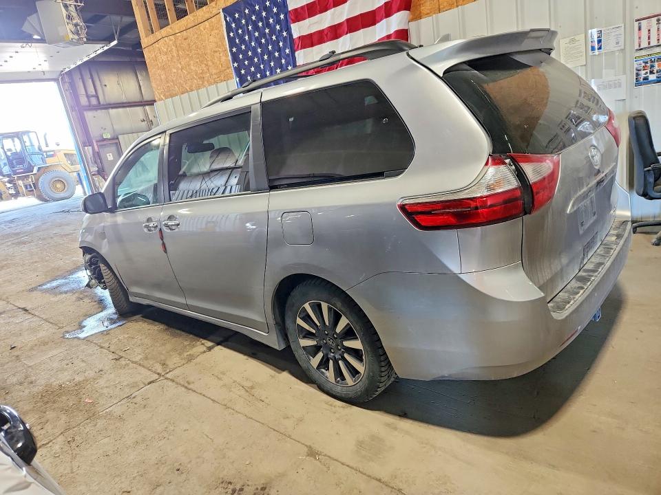2018 Toyota Sienna VIN 5TDDZ3DC2JS201880 COPART salvage auction — FRONT END, AK - BILL OF SALE- SALVAGE, sold $1,600 on 2026-07-21 (photo 2)