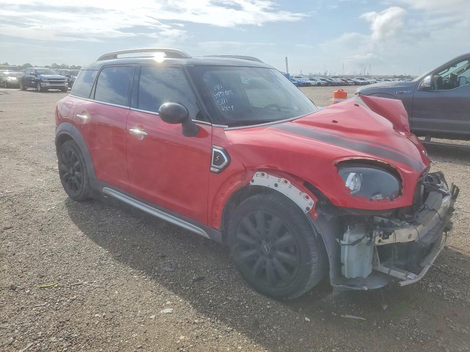 2019 Mini Cooper VIN WMZYT3C54K3E94385 COPART salvage auction — FRONT END, Tx - Salvage Vehicle Title, sold $2,600 on 2026-07-02 (photo 4)