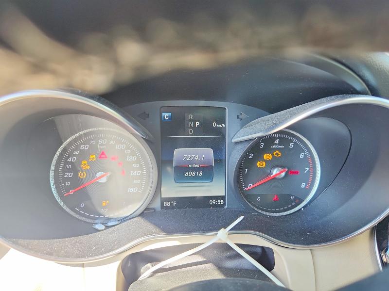 2018 Mercedes-benz Glc VIN WDC0G4JB6JV036535 COPART salvage auction — FRONT END, La - Cert Of Title-Salvage, sold $5,200 on 2026-07-29 (photo 9)