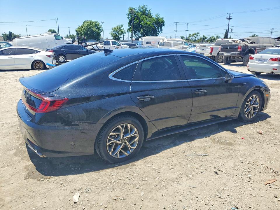 2020 Hyundai Sonata VIN 5NPEL4JA8LH040832 COPART salvage auction — FRONT END, CA - SALVAGE CERTIFICATE, sold $2,400 on 2026-07-23 (photo 3)