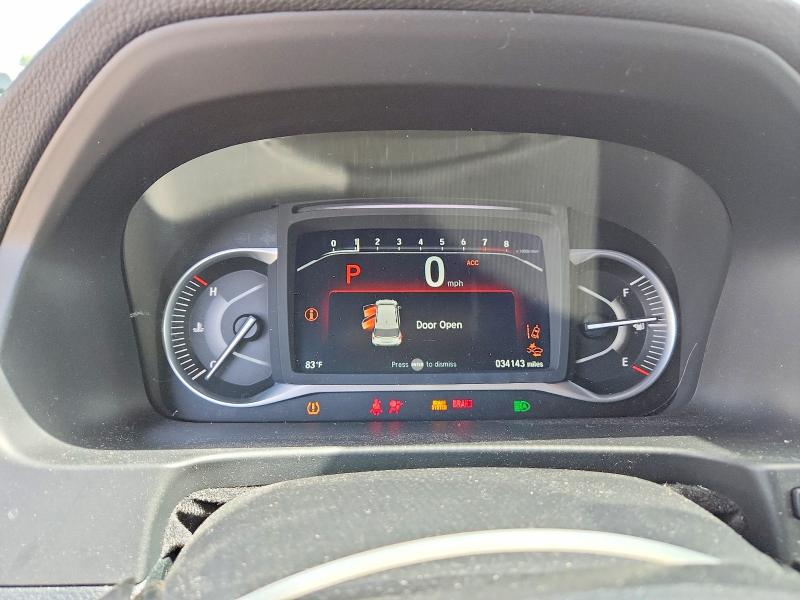 2022 Honda Passport VIN 5FNYF8H03NB014519 COPART salvage auction — REAR END, Or - Salvage Title Certificate, sold $150 on 2026-07-27 (photo 9)