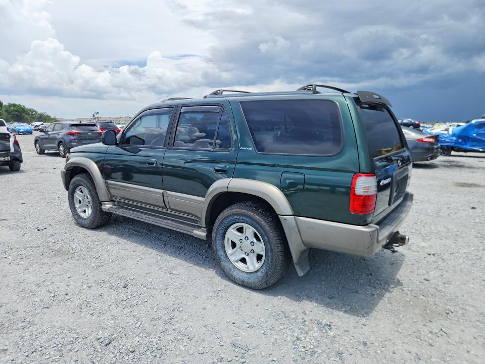 2000 Toyota 4runner VIN JT3GN87R1Y0151223 COPART salvage auction — NORMAL WEAR, Fl - Cert Of Title Slvg Rebuildable, sold $3,150 on 2026-07-17 (photo 2)