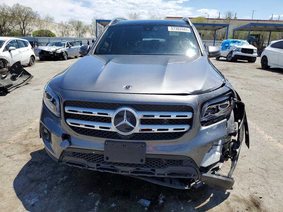 2022 Mercedes-benz Glb VIN W1N4M4GB4NW240363 COPART salvage auction — FRONT END, Nv - Salvage Title, sold $9,500 on 2026-07-30 (photo 5)