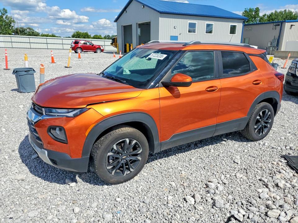 2022 Chevrolet Trailblazer VIN KL79MRSL2NB025885 COPART salvage auction — FRONT END, Oh - Cert Of Title-Salvage, sold $3,100 on 2026-07-02 (photo 1)