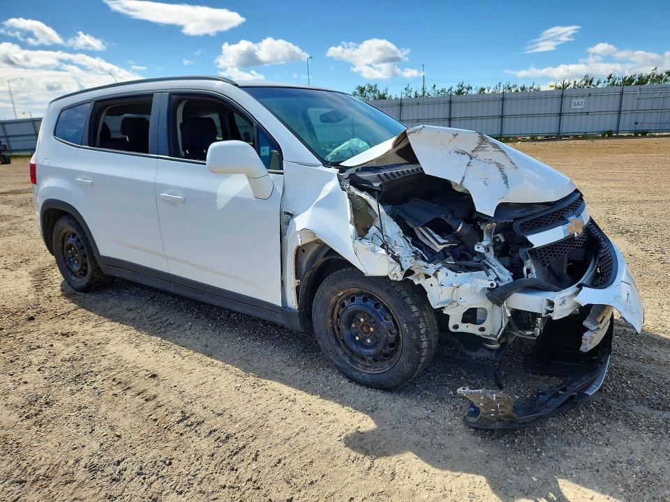 2012 Chevrolet Orlando VIN KL77P2EM6CK609973 COPART salvage auction — FRONT END, Ab - Bos - Salvage, sold $375 on 2026-07-09 (photo 4)