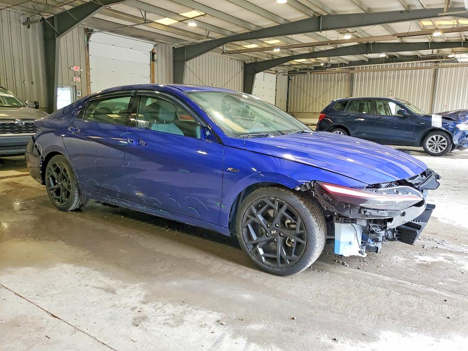 2025 Hyundai Elantra VIN KMHLR4DF1SU952490 COPART salvage auction — FRONT END, Pa - Certificate Of Salvage, sold $9,000 on 2026-07-15 (photo 4)