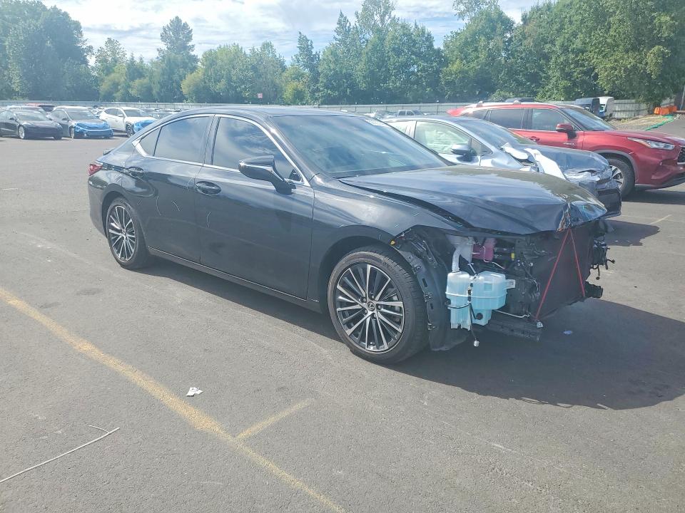 2025 Lexus VIN 58ADA1C17SU054551 COPART salvage auction — FRONT END, Or - Salvage Title Certificate, sold $21,750 on 2026-08-14 (photo 4)