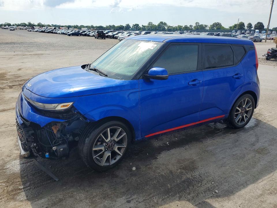 2022 Kia Soul VIN KNDJ63AU7N7803845 COPART salvage auction — FRONT END, Fl - Cert Of Title Slvg Rebuildable, sold $1,650 on 2026-07-20 (photo 1)