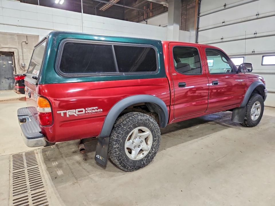 2003 Toyota Tacoma VIN 5TEHN72N93Z254008 COPART salvage auction — MECHANICAL, Mn - Certificate Of Title, sold $2,200 on 2026-07-09 (photo 3)