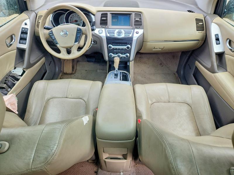 2009 Nissan Murano VIN JN8AZ18WX9W152746 COPART salvage auction — SIDE, IL - SALVAGE CERTIFICATE, sold $350 on 2026-07-16 (photo 8)