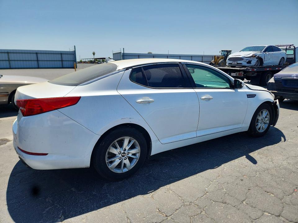 2012 Kia Optima VIN KNAGM4A77C5281658 COPART salvage auction — FRONT END, Ca - Salvage Certificate, sold $775 on 2026-07-09 (photo 3)