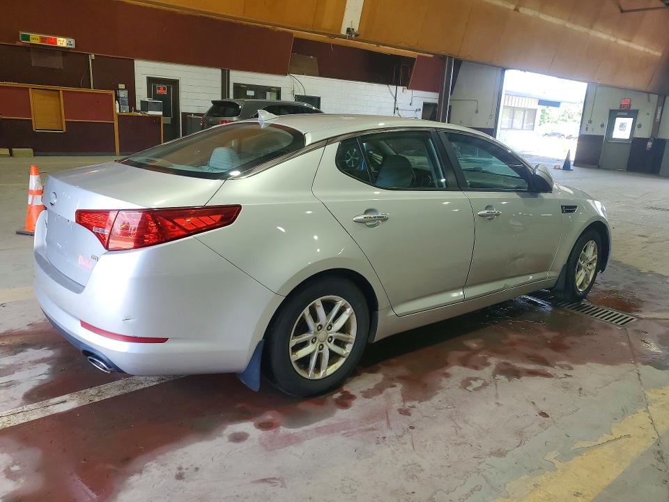 2013 Kia Optima VIN KNAGM4A76D5425153 COPART salvage auction — FRONT END, Ny - Affirmation Of Repossession, sold $350 on 2026-07-23 (photo 3)