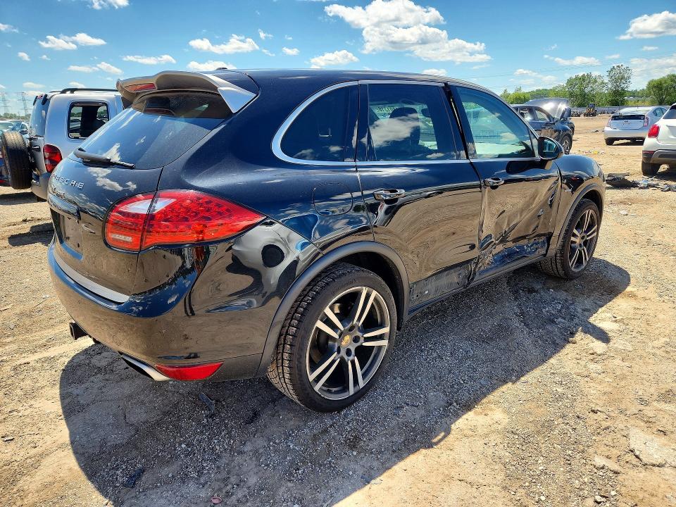 2014 Porsche Cayenne VIN WP1AF2A29ELA44341 COPART salvage auction — SIDE, Il - Salvage Certificate, sold $4,650 on 2026-07-16 (photo 3)