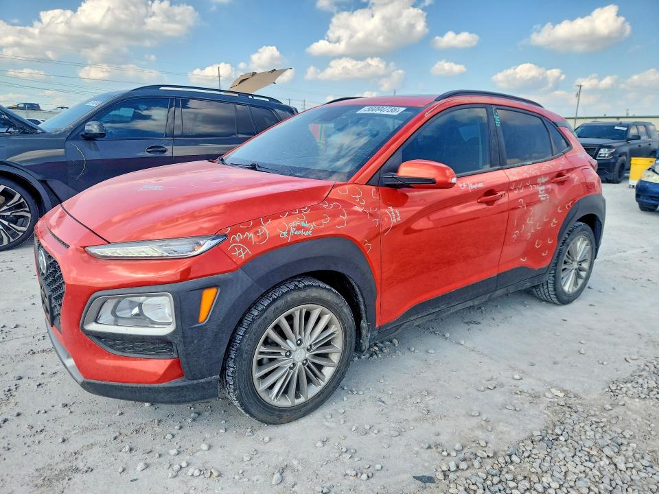 2019 Hyundai Kona VIN KM8K62AA0KU239579 COPART salvage auction — HAIL, TX - CERTIFICATE OF TITLE, sold $6,200 on 2026-07-28 (photo 1)